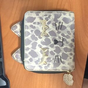 Betsey Johnson cat wallet.